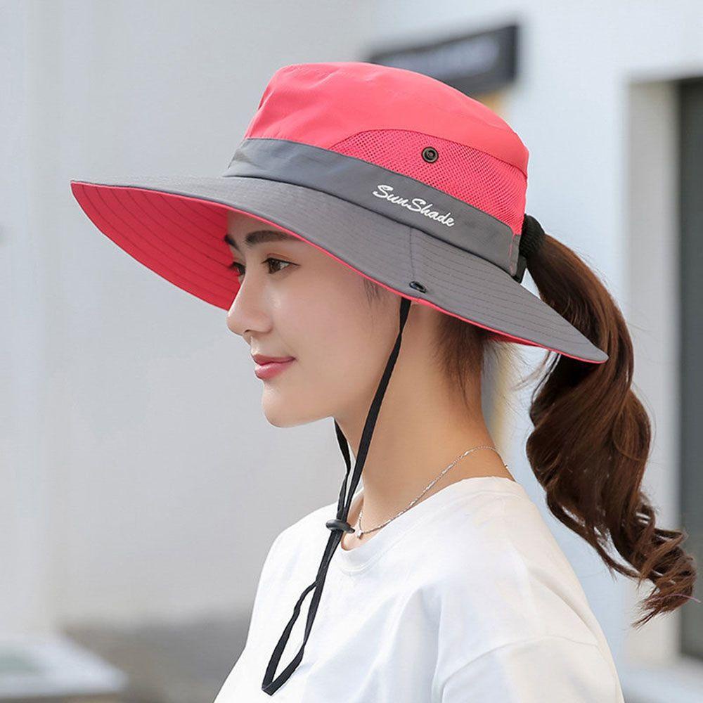 FORBETTER Mũ Tai Bèo Vành Rộng Chống Thấm Nước Nhanh Khô Tiện Dụng Cho Nữ
