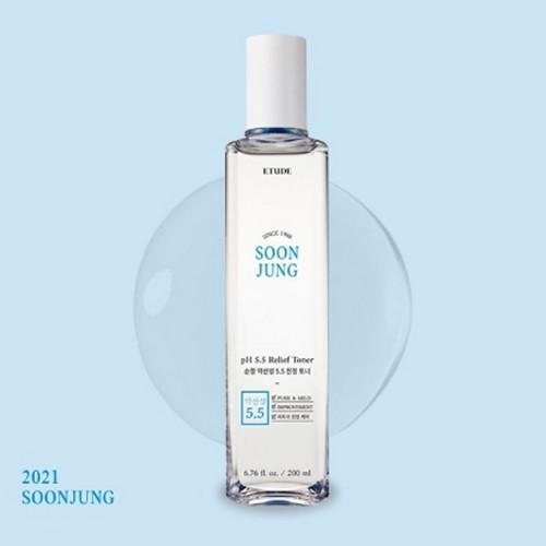 [Hàng mới về] Toner Etude House Ph 5.5 dưỡng làm dịu da cao cấp 200ml