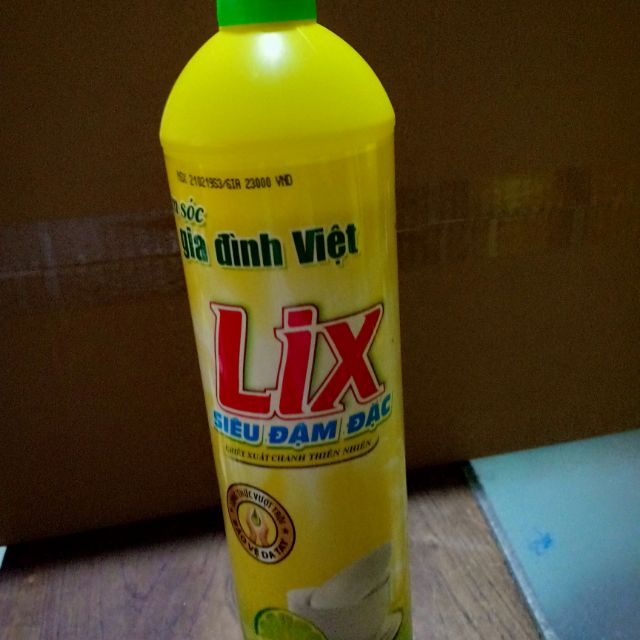 Nước rửa chén Lix chanh 800g