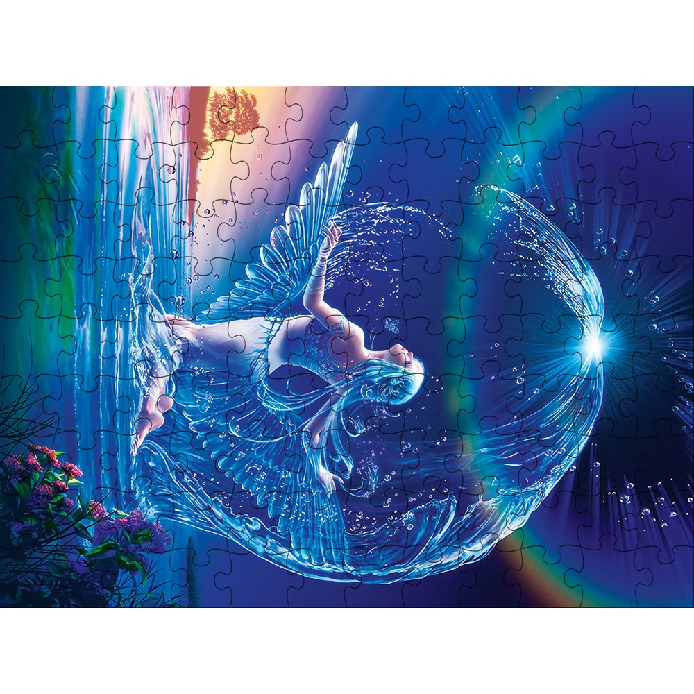 Tranh xếp hình Tia Sáng Jigsaw Puzzle 108 mảnh phát triển trí tuệ cho bé - Nữ Thùy Thần - MSP: 108-071