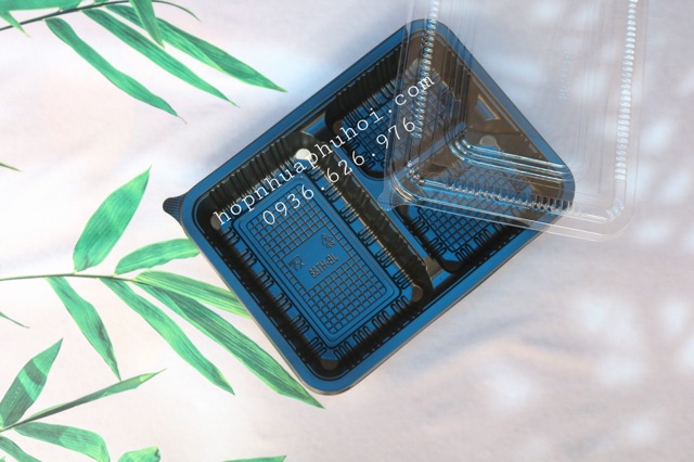 Hộp nhựa 3 ngăn đựng cơm