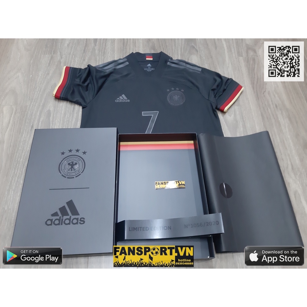 Hộp áo Havertz 7 Germany 2020 2021 away authentic shirt jersey limited box set