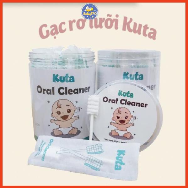 Gạc rơ lưỡi Kuta 30 chiếc/ hộp xuất Hàn