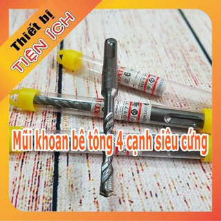 Mũi khoan bê tông 4 cạnh siêu cứng
