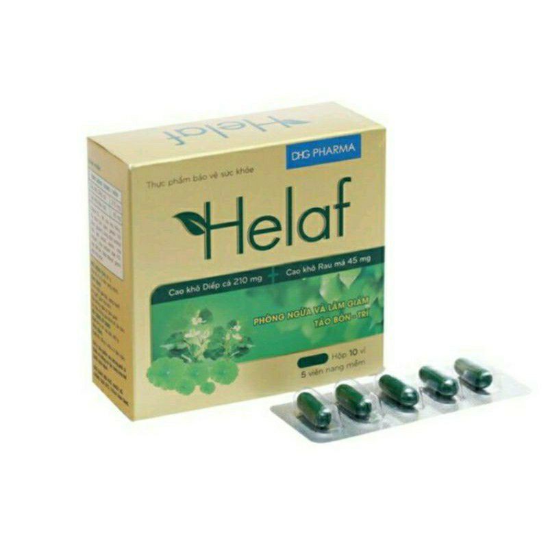 Viên uống  HELAF DHG  ⚡ CAM KẾT CHÍNH HÃNG ⚡ Thanh nhiệt giải độc cho cơ thể hiệu quả