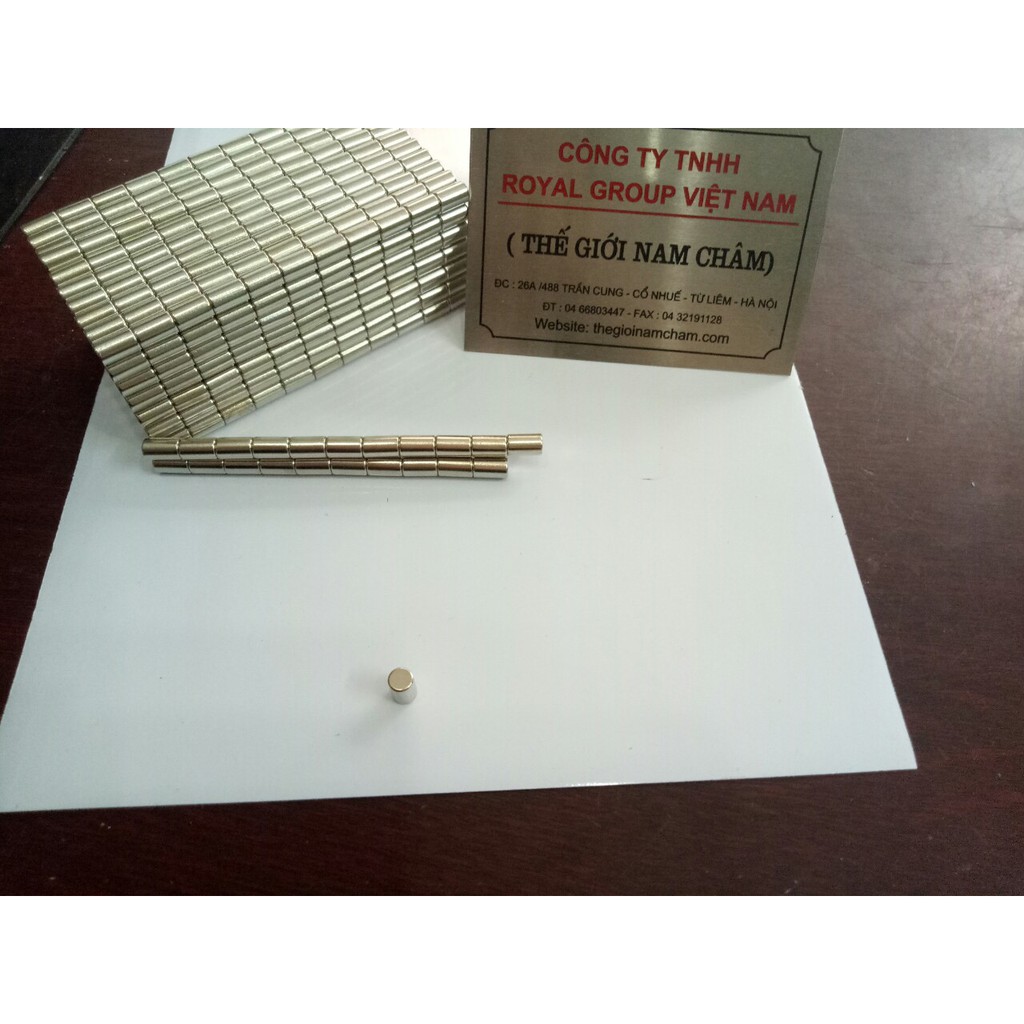 Nam châm viên 6x8mm 6x10mm