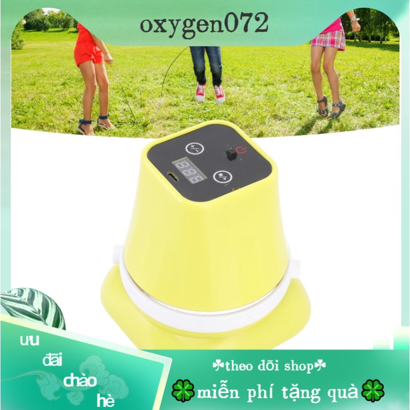 Oxygen072 máy nhảy điện tử thông minh Thiết bị nhảy dây điện Máy tự động với tính năng đếm thông minh cho nhiều người