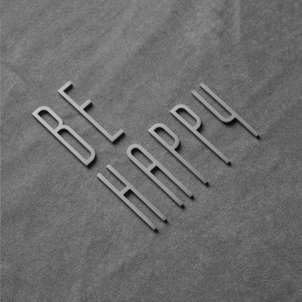 Bộ 1 Chữ Cái Tiếng Anh Bằng Đồng Thau 0-9