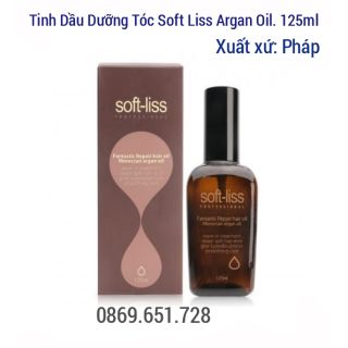 Tinh Dầu Dưỡng Tóc Soft Liss Argan Oil 125ml
