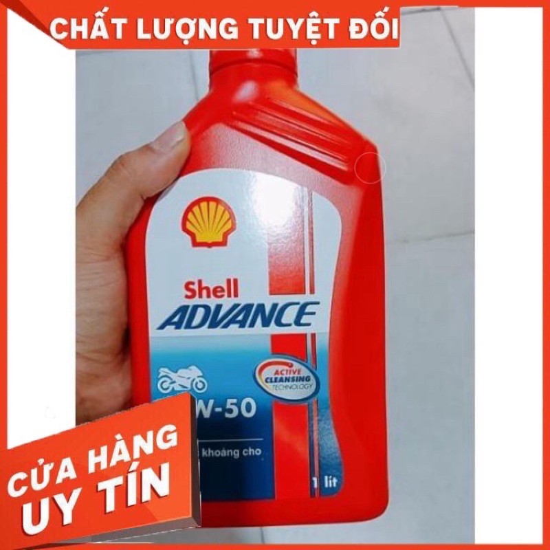 Nhớt xe số Shell Advance AX3 20W-50 1L