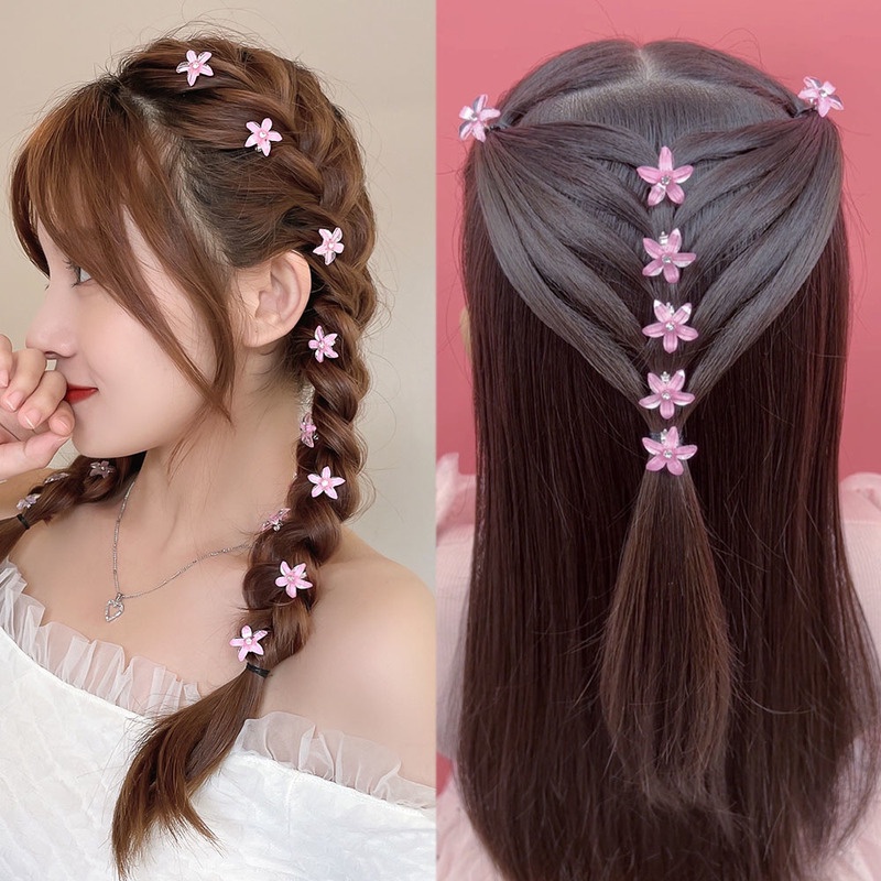 Set 10 Kẹp Tóc Hình Hoa