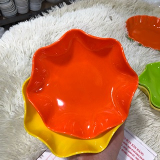 Set 2 đĩa phíp bèo dáng tròn. Màu ngẫu nhiên