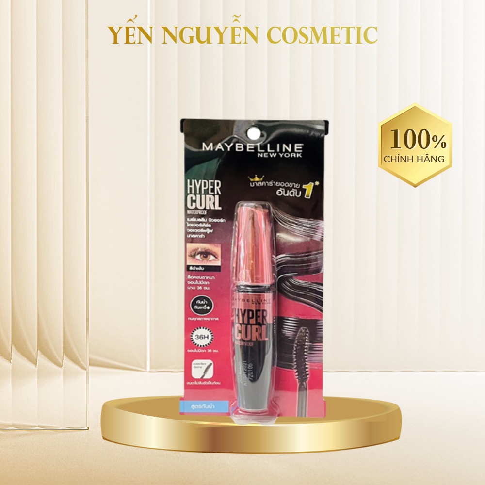 Mascara Maybellin New York Hyper Curl Very Black