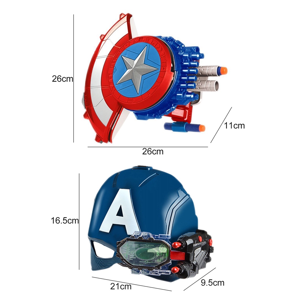 Đồ chơi tấm khiên Captain Marvel thay đổi chế độ sáng cho trẻ em | BigBuy360 - bigbuy360.vn