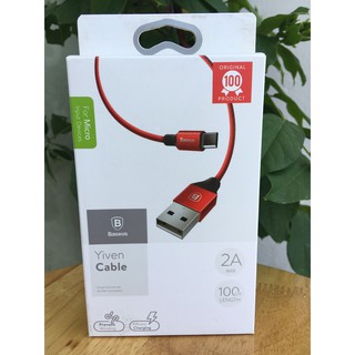Cáp sạc nhanh cho Android, Micro USB Yiven Baseus - Huco Việt Nam