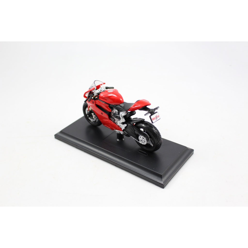 XE MÔ HÌNH MOTO Siêu xe Ducati 1199 Panigale Đỏ - MAISTO tỷ lệ 1:18