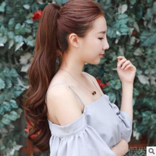 Tóc ngoặm dài nâu scl của thu trang