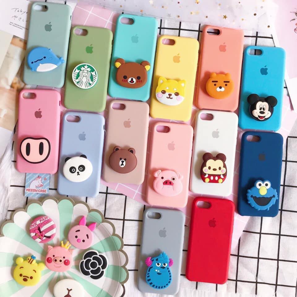 Giá Đỡ Chống Lưng Cho Phụ Kiện Tai Nghe Quấn cáp sạc airpod POPSOCKET