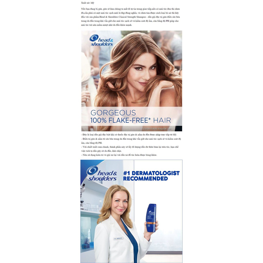 [Date xa] - Dầu gội loại bỏ gàu hiệu quả head & shoulders 400ml | BigBuy360 - bigbuy360.vn