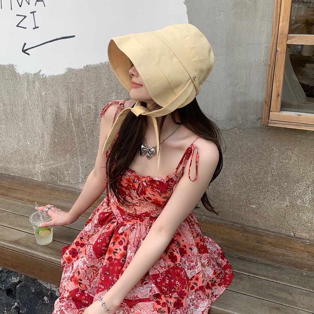 Nón Vành Rộng Chống Tia Uv Thời Trang Mùa Hè Cho Nữ