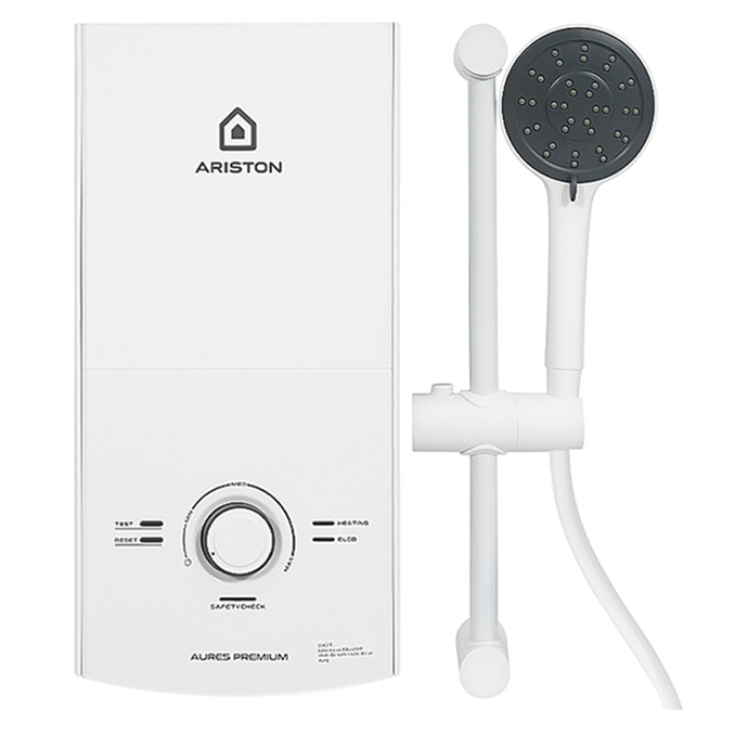 AURES PREMIUM 4.5 -- Máy nước nóng trực tiếp Ariston 4500W AURES PREMIUM 4.5 Mẫu 2022
