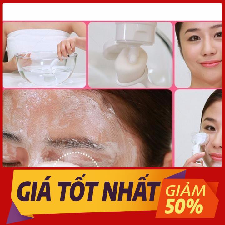 Máy rửa mặt Pobling ( tặng kèm pin ) - máy rửa mặt habalan pobling Hàn quốc – máy massage mặt nâng cơ