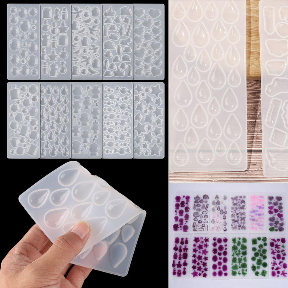 1 Khuôn Silicone Làm Trang Sức Hình Giọt Nước