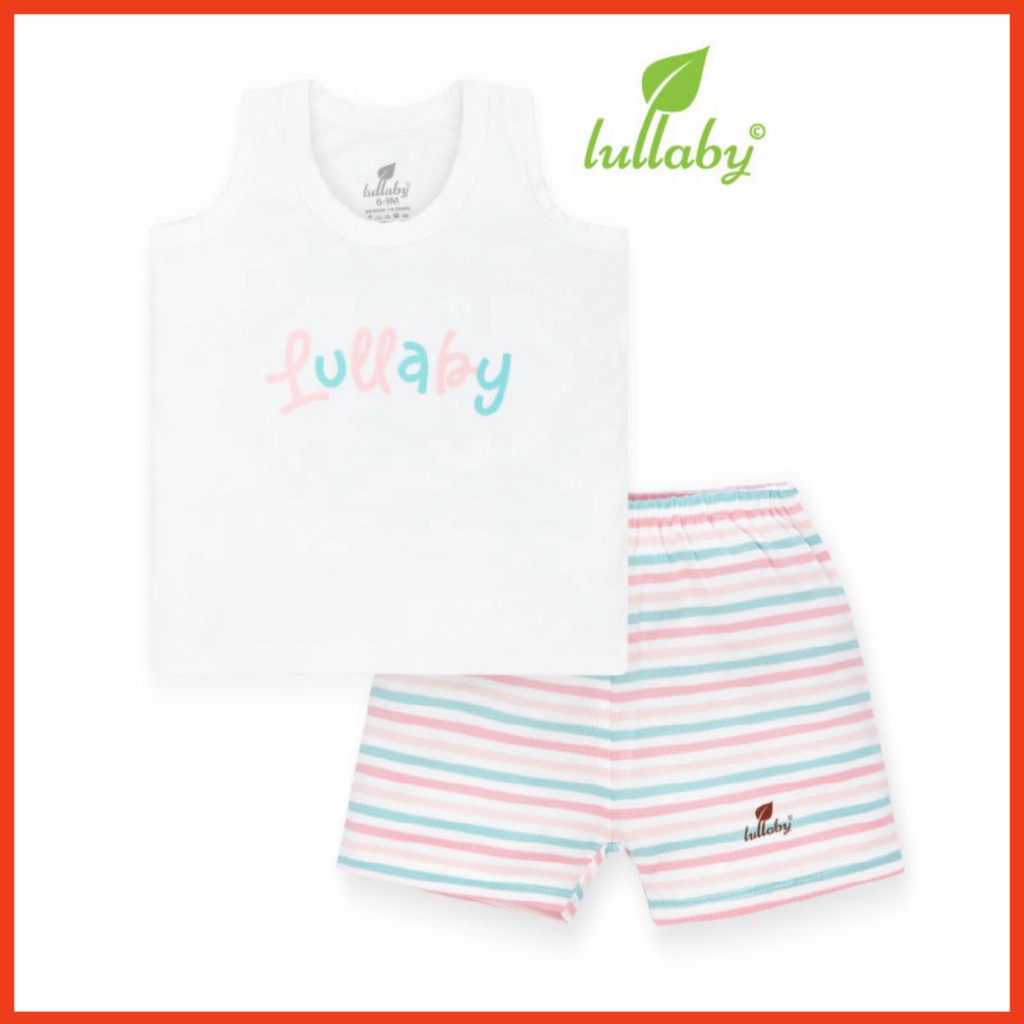 Quần áo trẻ em COMBO bộ ba lỗ cho bé trai và bé gái “GIẢI NHIỆT” mùa hè của lulaby baby nhật hoa [ NH604P ]