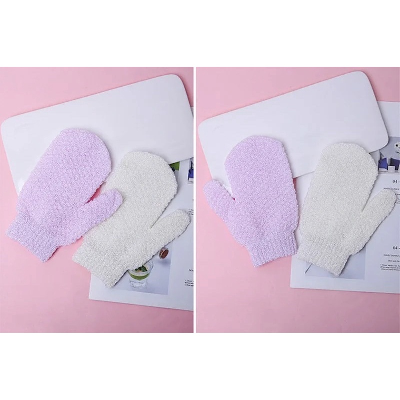 Găng Tay Tắm Tẩy Tế Bào Chết Làm Sạch Da Lameila Bath Gloves