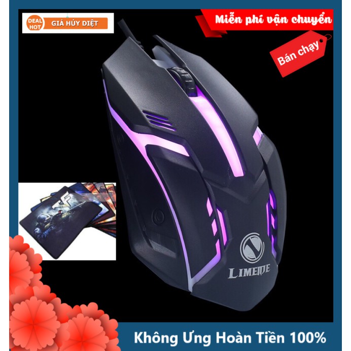 Combo Chuột Máy Tính Gaming S1 Và Lót Chuột Game