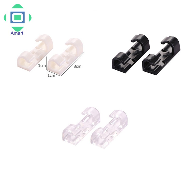 Bộ 20 kẹp dây cáp nhỏ gọn tiện dụng | BigBuy360 - bigbuy360.vn