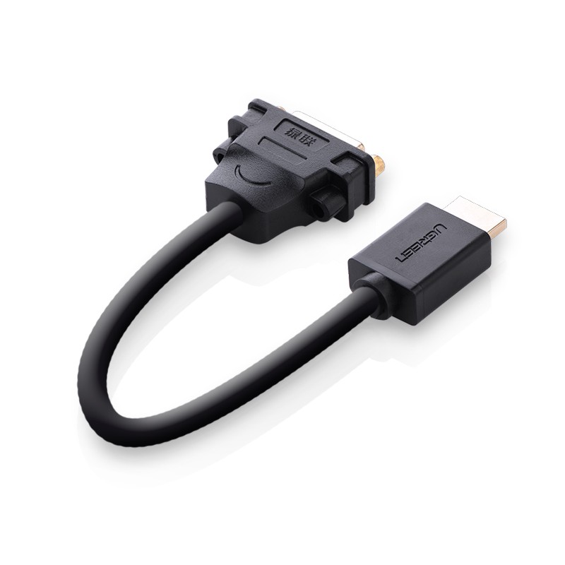 Cáp Chuyển HDMI dương Sang DVI 24+5 âm UGREEN 20136 - Hàng Chính Hãng - HDMI To DVI