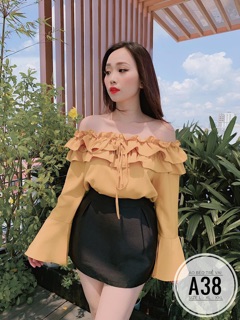 Bigsize Áo bèo trễ vai A38