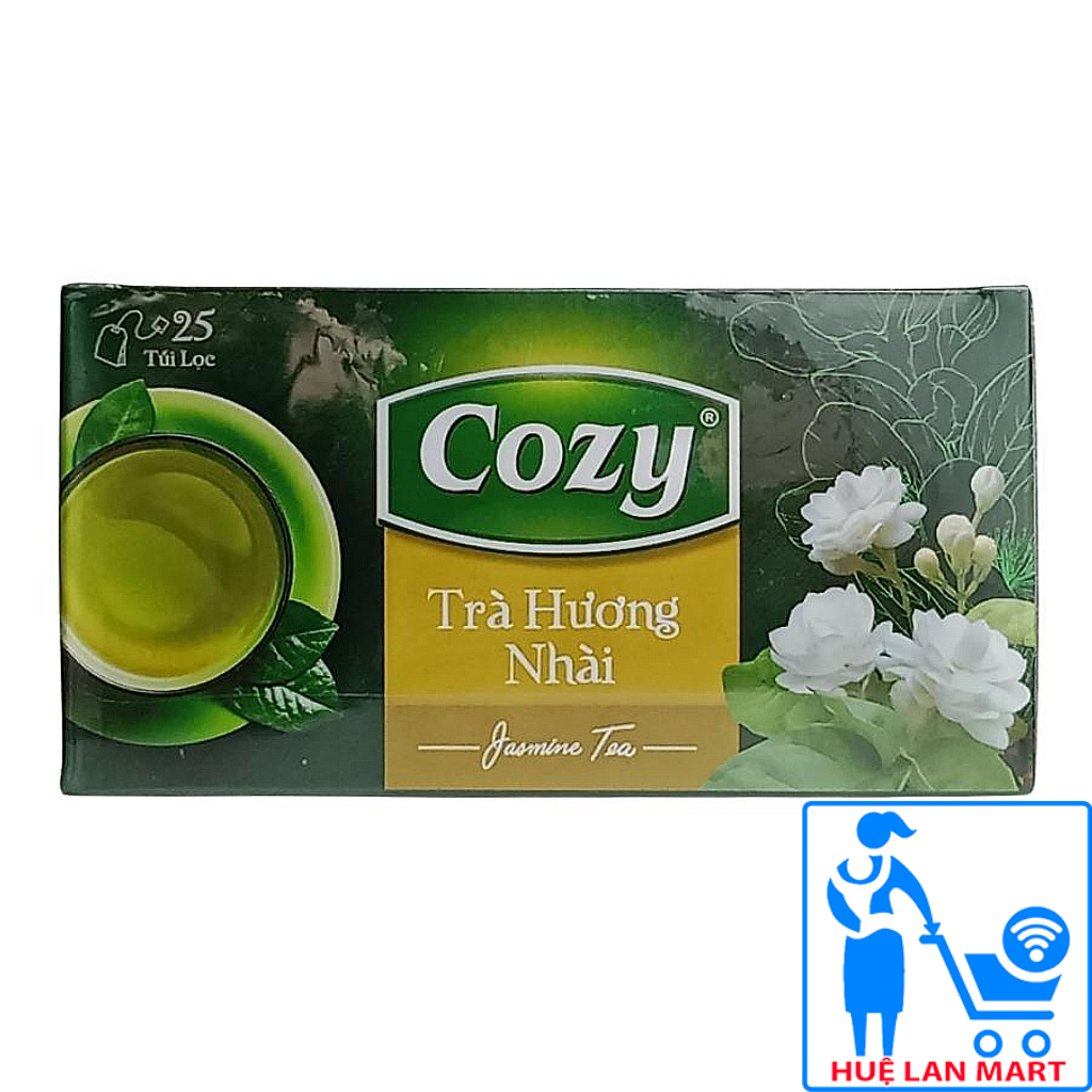 [CHÍNH HÃNG] Trà Nhài Cozy Hộp 50g (2g x 25 túi lọc)