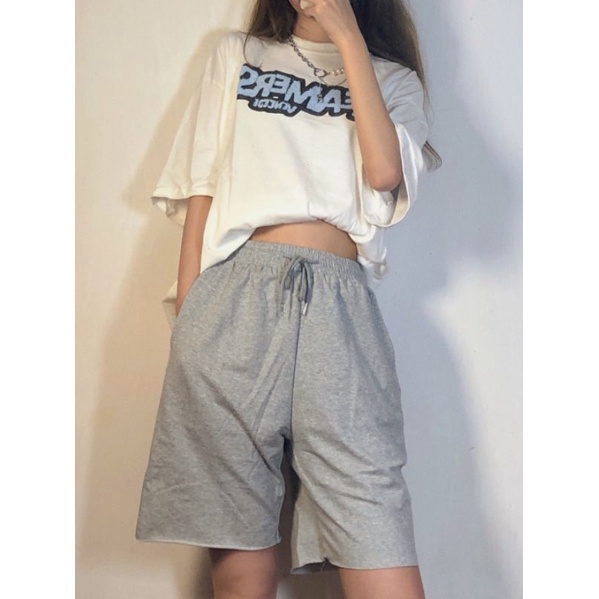 Áo Thun Tay Lỡ Nữ 100% cotton Unisex Form rộng Ulzzang
