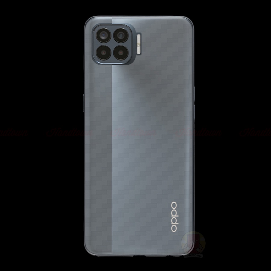Dán Lưng Cacbon Oppo A93 oppoA93 Vân Carbon Tản Nhiệt Chống Xước Chống Bẩn Bảo Vệ Mặt Lưng Handtown