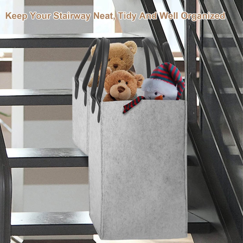 Giỏ Đựng Đồ Dùng Gắn Cầu Thang Tiện Dụng Cho Văn Phòng