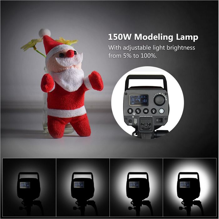 [Mã 154ELSALE2 giảm 7% đơn 300K] Đèn Flash studio Godox MS200