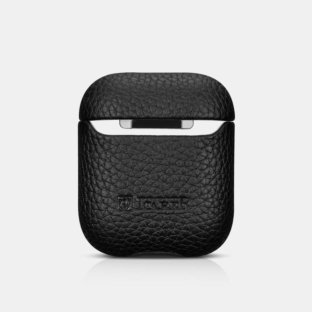 Apple Vỏ Bảo Vệ Hộp Sạc Tai Nghe Bluetooth Airpods 2 Bằng Da Thật Phong Cách Vintage