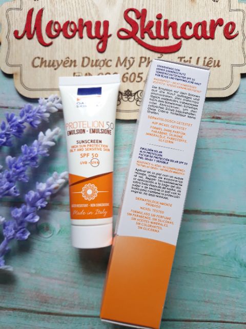 Chống nắng cho da dầu và da nhạy cảm dạng EMULSION - PROTELION 50