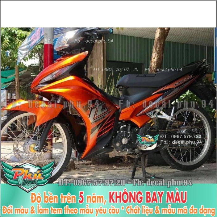 Tem rời Exciter 135 Cam Lc Crom (X) -1