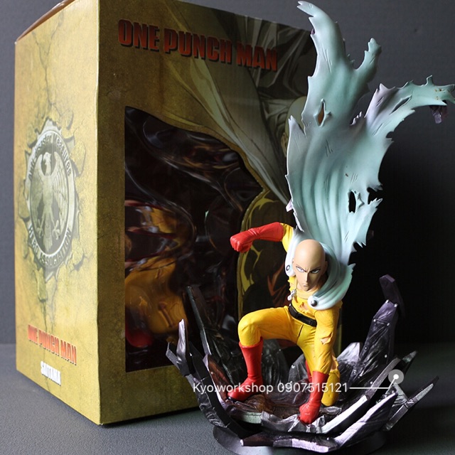 Mô hình figure Saitama & Genos trong OnePunch Man