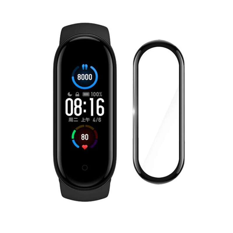 mi band 6 Kính cường lực trong suốt bảo vệ màn hình Xiaomi Mi Band 6 6 NFC 5