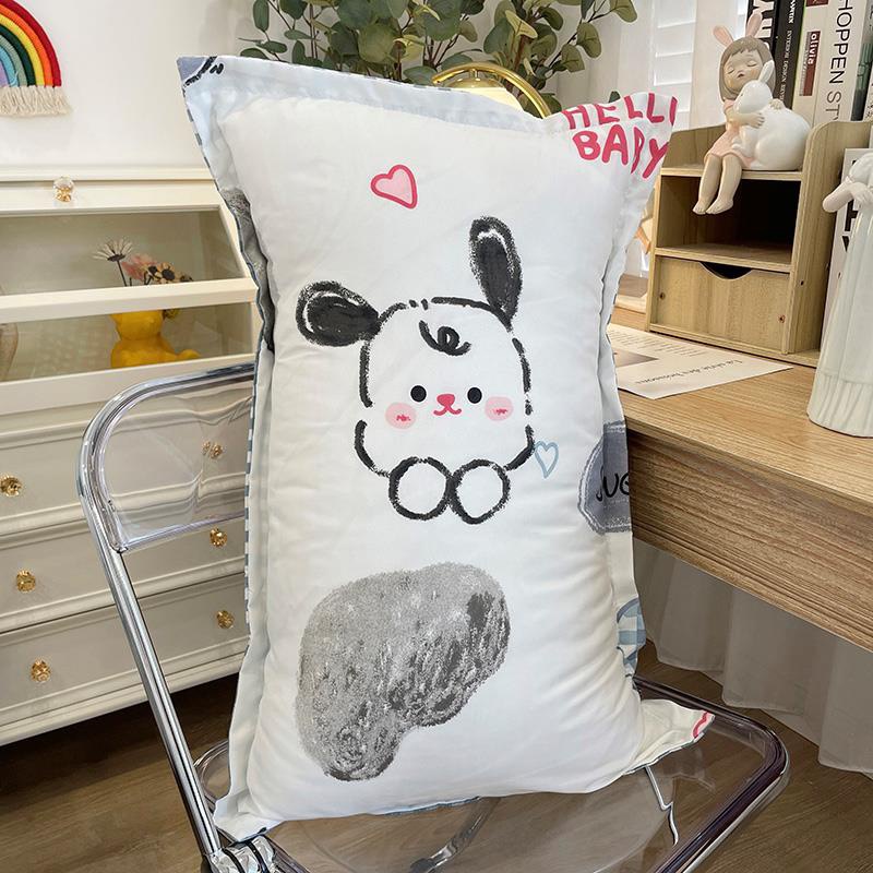 Bộ chăn ga gối Cotton poly M2T bedding, vỏ chăn mền, drap ga giường và 2 vỏ gối - PL cún con