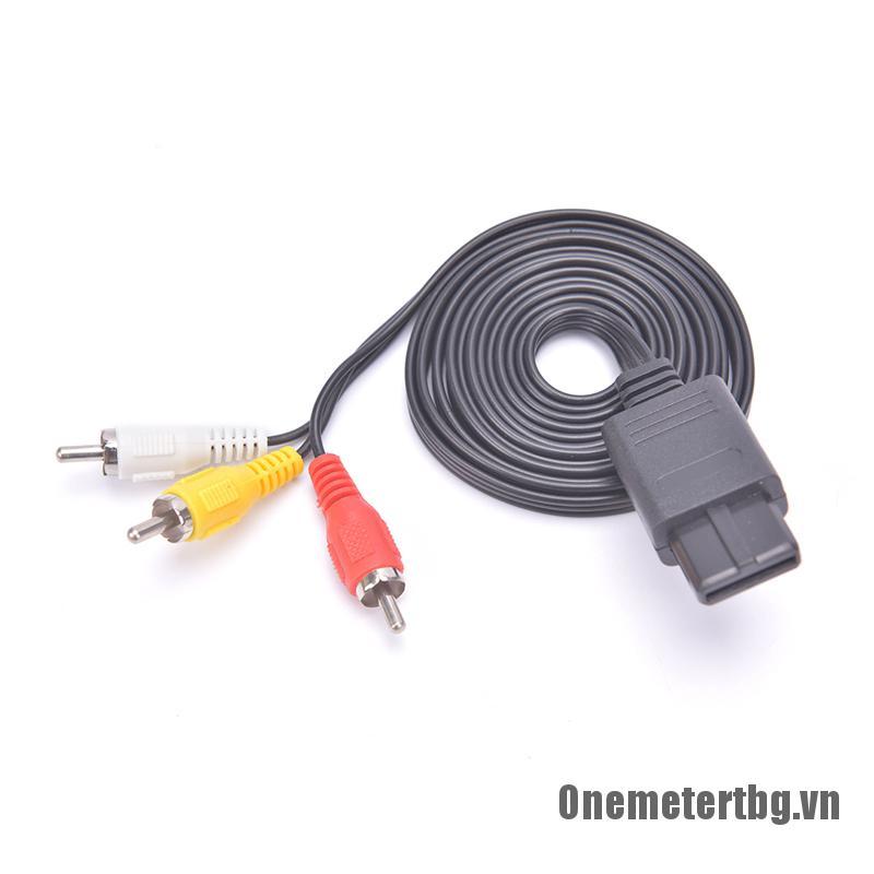 Dây Cáp Âm Thanh N64 Snes 6ft Rca Tv Av Cho Máy Chơi Game | BigBuy360 - bigbuy360.vn