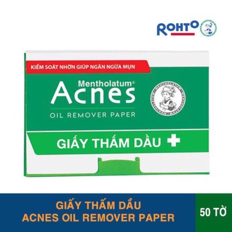 Giấy thấm dầu/ Phim thấm dầu Acnes 50 tờ