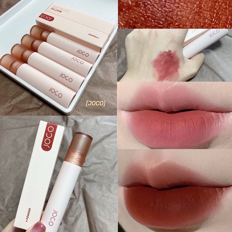 Son Kem Lỳ JoCo vỏ tròn Mist Matte Lipstick