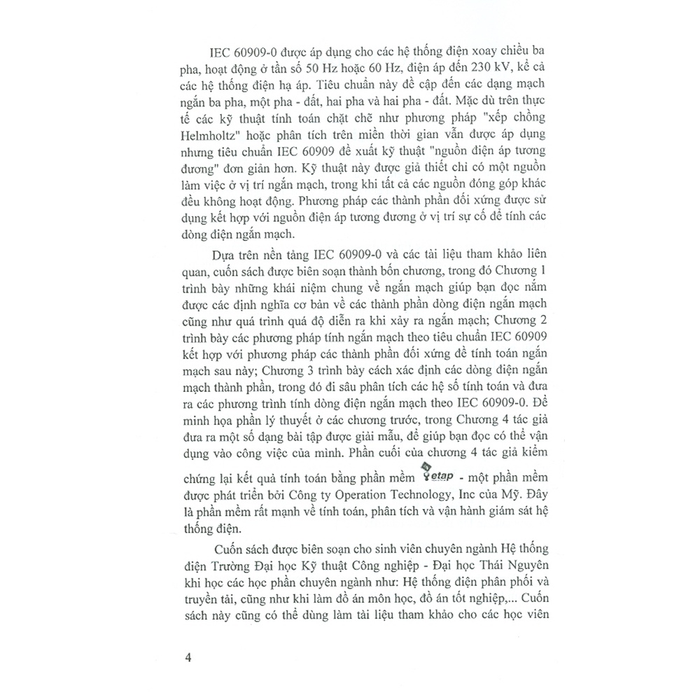 Sách - Tính Ngắn Mạch Trong Hệ Thống Điện