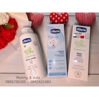 PHẤN RÔM TINH BỘT GẠO CHICCO / PHẤN RÔM NƯỚC CHICCO