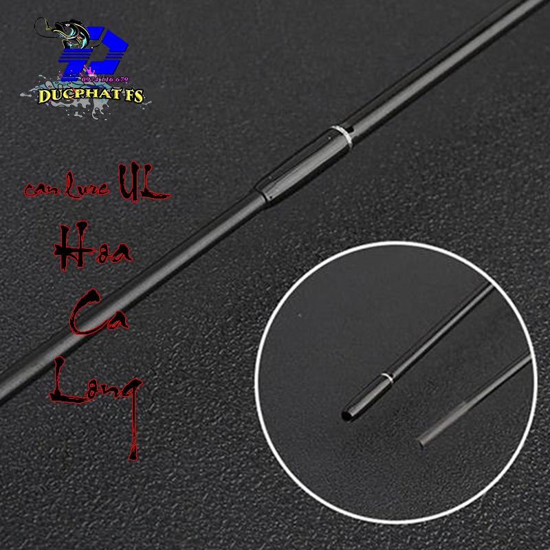Cần Câu UL Giá Rẻ ( HOACALONG ), Cần UL Cán Gỗ câu Lure , câu suối, cháp
